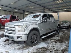 Salvage cars for sale at Brighton, CO auction: 2016 Ford F150 Supercrew