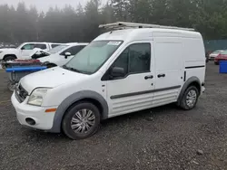 Salvage trucks for sale at Graham, WA auction: 2011 Ford Transit Connect XLT