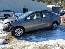 Toyota Corolla l salvage cars for sale: 2017 Toyota Corolla L