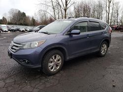 Salvage cars for sale at Portland, OR auction: 2012 Honda CR-V EXL