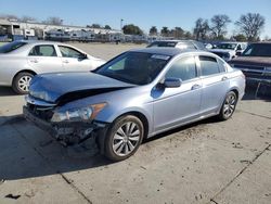 Salvage cars for sale from Copart Sacramento, CA: 2012 Honda Accord EXL