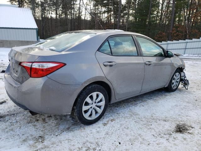 2016 Toyota Corolla L