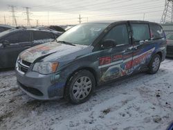 Salvage cars for sale at Elgin, IL auction: 2016 Dodge Grand Caravan SE