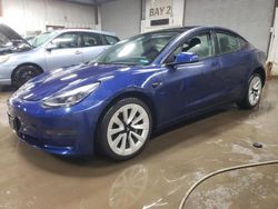 Salvage cars for sale at Elgin, IL auction: 2023 Tesla Model 3