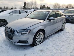 Salvage cars for sale at Bowmanville, ON auction: 2018 Audi A3 E-TRON Prestige