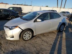 Salvage cars for sale at Van Nuys, CA auction: 2017 Toyota Corolla L