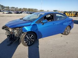 Salvage cars for sale at Dunn, NC auction: 2021 Nissan Versa SV