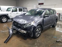 Salvage cars for sale at Elgin, IL auction: 2018 Honda CR-V LX