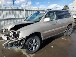 Salvage cars for sale at Littleton, CO auction: 2004 Toyota Highlander