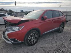 Salvage SUVs for sale at auction: 2016 Mitsubishi Outlander SE