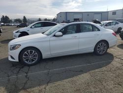 Mercedes-Benz salvage cars for sale: 2015 Mercedes-Benz C300