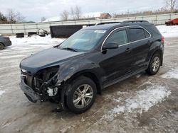 Salvage cars for sale from Copart Columbia Station, OH: 2015 Chevrolet Equinox LT