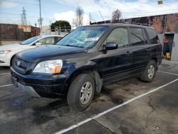 Salvage cars for sale at Wilmington, CA auction: 2005 Honda Pilot EXL