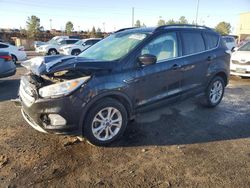 Salvage cars for sale at Gaston, SC auction: 2018 Ford Escape SE