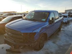 Salvage cars for sale at Cahokia Heights, IL auction: 2015 Ford F150 Supercrew