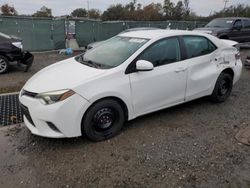 Toyota Corolla l Vehiculos salvage en venta: 2016 Toyota Corolla L