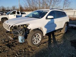 Salvage cars for sale at Windsor, NJ auction: 2017 Jeep Cherokee Latitude