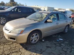 Salvage cars for sale from Copart Martinez, CA: 2006 Honda Accord EX