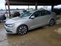 Salvage cars for sale at American Canyon, CA auction: 2013 Volkswagen Jetta Hybrid