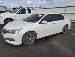 Honda Accord lx Vehiculos salvage en venta: 2017 Honda Accord LX