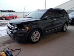 Salvage cars for sale at Dyer, IN auction: 2015 Ford Explorer XLT