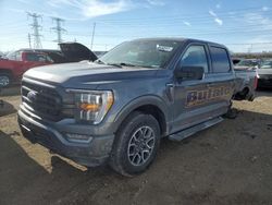 Salvage cars for sale at Elgin, IL auction: 2022 Ford F150 Supercrew