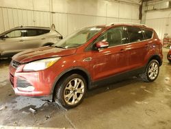 Salvage cars for sale at Franklin, WI auction: 2014 Ford Escape Titanium