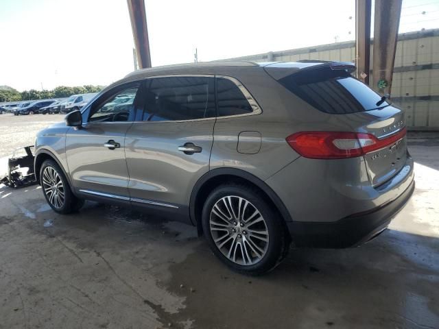 2017 Lincoln MKX Select