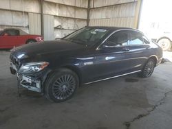 Salvage cars for sale from Copart Phoenix, AZ: 2015 Mercedes-Benz C 300 4matic