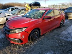 Salvage cars for sale from Copart Windsor, NJ: 2019 Honda Civic LX