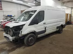 Salvage trucks for sale at Ham Lake, MN auction: 2015 Ford Transit T-250