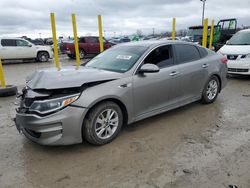 Salvage cars for sale at Indianapolis, IN auction: 2017 KIA Optima LX