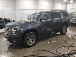 Salvage cars for sale at Wayland, MI auction: 2020 Chevrolet Tahoe K1500 LT