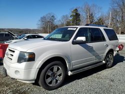 Salvage Cars with No Bids Yet For Sale at auction: 2009 Ford Expedition Limited