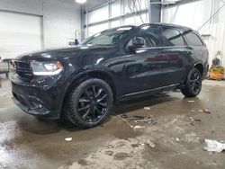 Salvage cars for sale at Ham Lake, MN auction: 2017 Dodge Durango GT