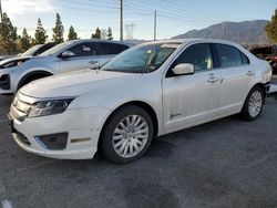 Salvage cars for sale at Rancho Cucamonga, CA auction: 2011 Ford Fusion Hybrid