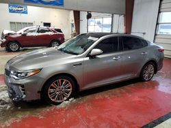 Salvage cars for sale from Copart Angola, NY: 2017 KIA Optima SXL