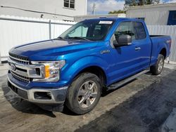 Copart select cars for sale at auction: 2018 Ford F150 Super Cab