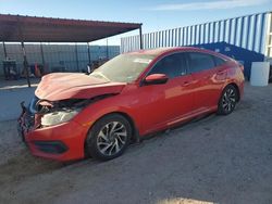 2018 Honda Civic EX en venta en Andrews, TX