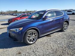 Salvage cars for sale at Lumberton, NC auction: 2018 Alfa Romeo Stelvio TI