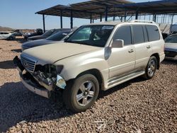 Carros salvage a la venta en subasta: 2006 Lexus LX 470