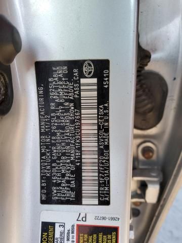 2012 Toyota Camry Base