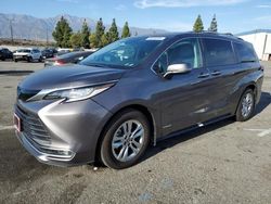 Salvage Cars with No Bids Yet For Sale at auction: 2021 Toyota Sienna Limited