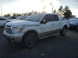 Salvage trucks for sale at Denver, CO auction: 2011 Ford F150 Supercrew