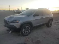 Salvage cars for sale from Copart Oklahoma City, OK: 2020 Jeep Cherokee Trailhawk