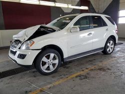 Mercedes-Benz salvage cars for sale: 2009 Mercedes-Benz ML 350