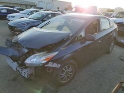 Salvage cars for sale at Martinez, CA auction: 2015 Toyota Prius