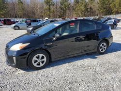 Salvage cars for sale at Gainesville, GA auction: 2012 Toyota Prius