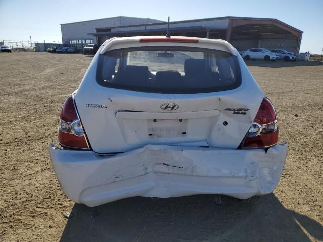 2010 Hyundai Accent Blue