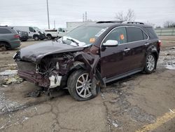 Salvage cars for sale from Copart Woodhaven, MI: 2011 Chevrolet Equinox LTZ